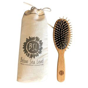 Eco-Friendly Brush made by TEK Ash Wood Oval